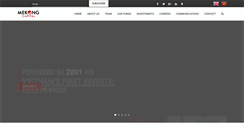 Desktop Screenshot of mekongcapital.com